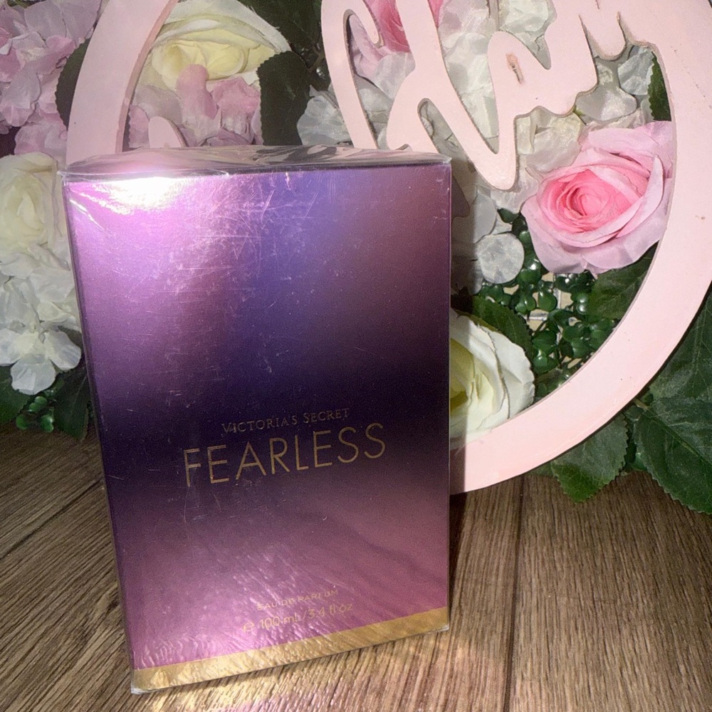 Victoria's Secret Fearless Eau de Parfum - Purple and Gold Box